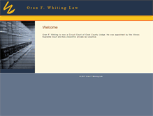 Tablet Screenshot of oranwhiting.com